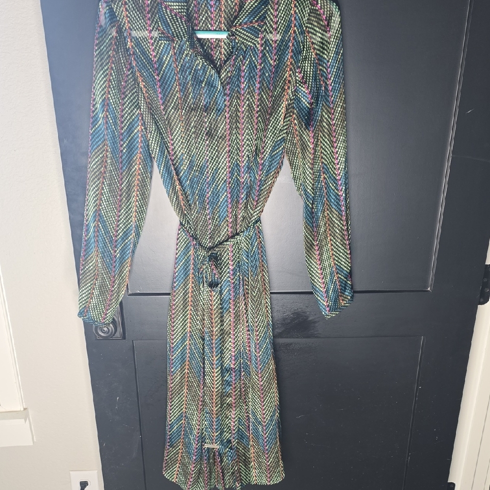 Ted Baker Vibrant Long Sleeve Dress